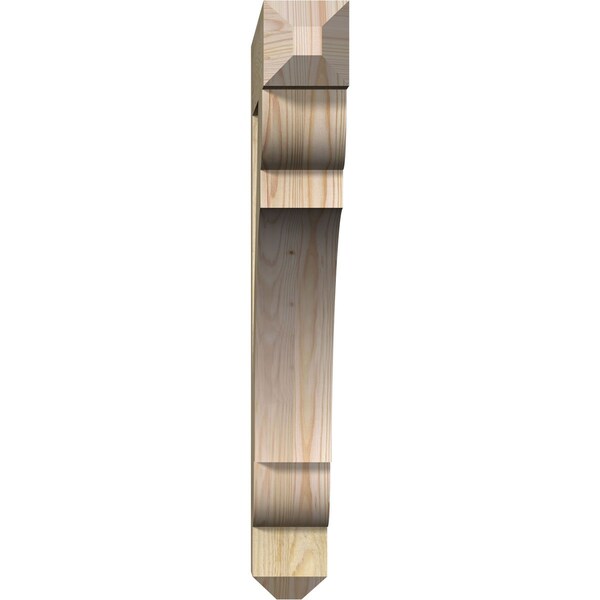 Olympic Craftsman Rough Sawn Bracket, Douglas Fir, 4W X 30D X 30H